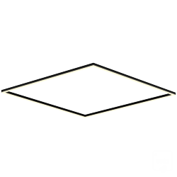 Светильник Рамка S50 (RAL9005/2498x2498mm/LT70 — 3K/208W)