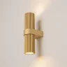 Настенный светильник (бра) Dynamics GU10х2 (Золото) - фото 8