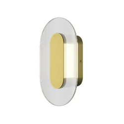 Настенный светильник (бра) Слой / Ply 3000К 10Вт (Латунь) MOD355WL-L6BS3K