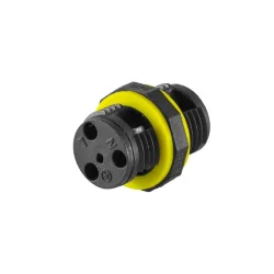 Муфта соединительная для 2-х кабелей 3pin/3pin, M16, винтовые зажимы, IP68