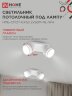 Светильник потолочный НПБ-СПОТ-GX53 2хSBM-NL-WH с подсветкой 220x80x90мм белый IN HOME - Фото 4