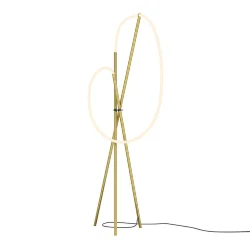 Напольный светильник (торшер) Crochet 3000К 36Вт (Латунь)