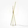 Напольный светильник (торшер) Crochet 3000К 36Вт (Латунь) - фото 5