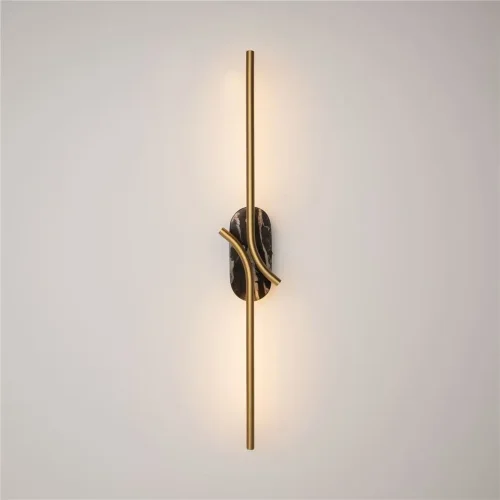 Настенный светильник (бра) Renaissance 3000К 6Вт (Латунь) - фото 15