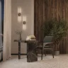 Настенный светильник (бра) Ренессанс / Renaissance 3000К 7Вт (Черный) MOD256WL-L5BS3K3 - фото 5