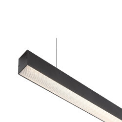 Линейный светильник 52W 2000mm 3000K, черный, Denkirs DK9203-BK