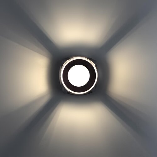 Светильник ландшафтный настенный/потолочный «Novotech» 370958, серия: VISIO. Фото 3.