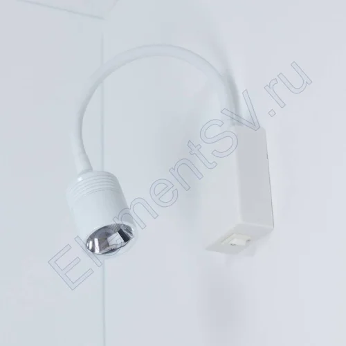 Светильник светодиодный прикроватный DH18 (220V, 5W, warm white, белый корпус) - фото 2.