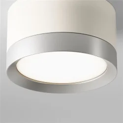 Потолочный светильник Hoop GX53 12Вт (Белый с Серебром)