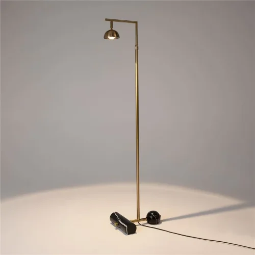 Напольный светильник (торшер) Pikant 3000К 13Вт (Латунь) - фото 11