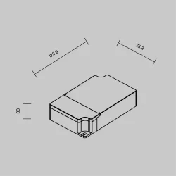 Источник тока ZIGBEE 65Вт 500-1500А (Белый) 771005
