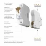 Автоматический выключатель 1P 20 A C 6 кА W901P206 - фото 2