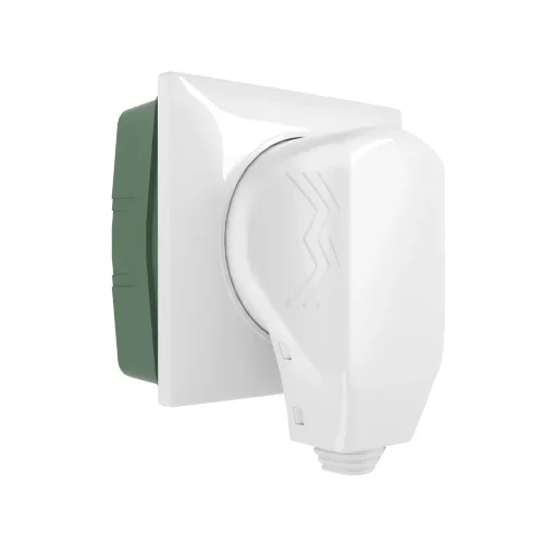 Силовая розетка с вилкой 32А 250В (белый) W1189201 - фото 2