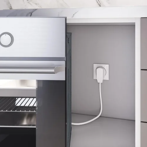 Силовая розетка с вилкой 32А 250В (белый) W1189201 - фото 5