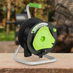 Удлинитель на пластик. катушке 1х30м без заземл. GAZ-2x0.75-30m Greenline ПВС 2х0.75 Эра Б0065111