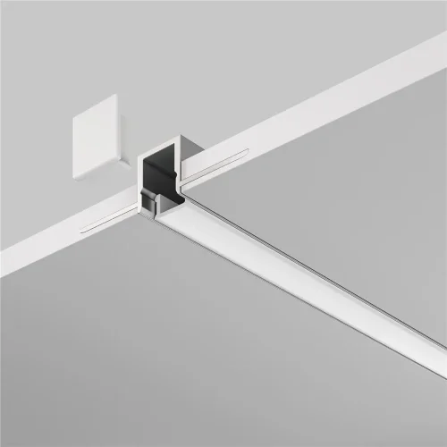 Алюминиевый профиль встраиваемый скрытого монтажа 53×13 (Серебро, 2 м), ALM-5313A-S-2M (Серебро) - фото 6