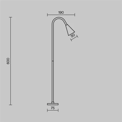 Ландшафтный светильник Barb 3000K 3Вт IP 65 (Матовый Черный) - фото 9