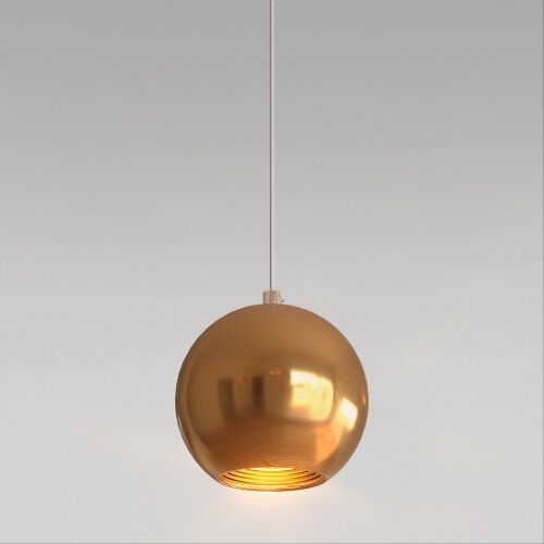 Подвесной светодиодный светильник Giro бронза - фото 1