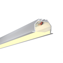 Линейный светильник LINE4932П БЕЗ БП (Anod/2500mm/LT70 — 3K/82W)