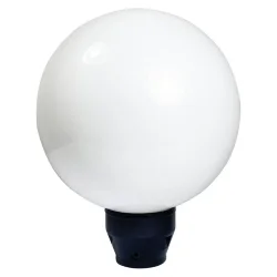 Светильник НТУ 06-60-01 'Шар' 250 Г 60Вт E27 IP55 опал ПММА /корпус черн. Элетех 1030480230