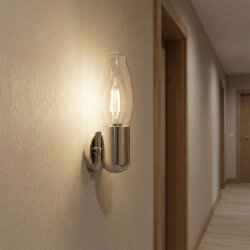 LED-CW35-13W-4000K-E14-CL PLS02WH Лампа светодиодная, Форма свеча на ветру, прозрачная, Серия Sky, Белый свет 4000К.