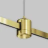 Подвес тросовый Hang с прямым коннектором питания Flarity латунь (Латунь) - фото 3