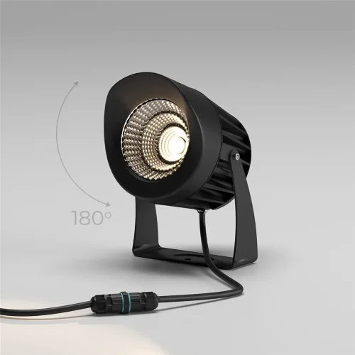 Светильник садово-парковый поворотный Landscape черный 35186/S - фото 3