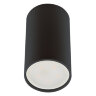 DLC-S607 GU10 BLACK Светильник декоративный накладной, серия Sotto. Без лампы, цоколь GU10. Металл. Черный. TM Fametto - фото