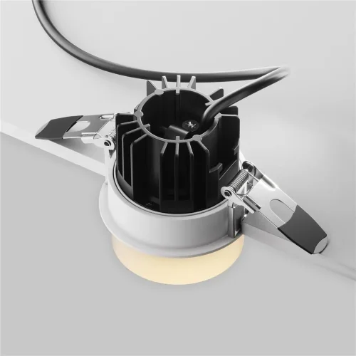 Встраиваемый светильник Nude 3000K 12Вт 180° IP 20 (Белый) - фото 4