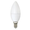 LED-C37-6W-WW+NW-E14-FR PLB01WH Лампа светодиодная, Форма свеча, матовая, Серия Bicolor, Теплый белый свет Белый свет. - фото 1