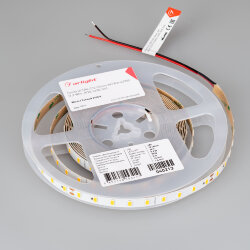 Светодиодная лента ULTRA-С72-10mm 24V Warm2700 (7.2 W/m, IP20, 5630, 5m) (Arlight, высок.эфф.200 лм/Вт) 040213