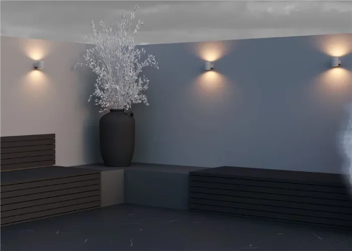 Настенный светильник (бра) Orbit 3000К 6Вт IP 54 (Белый) - фото 7