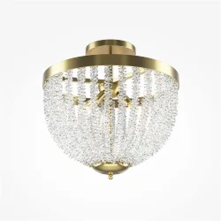 Потолочный светильник Intrigue E14х3 (Латунь)