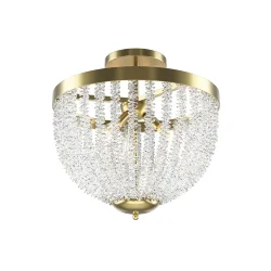 Потолочный светильник Intrigue E14х3 (Латунь)