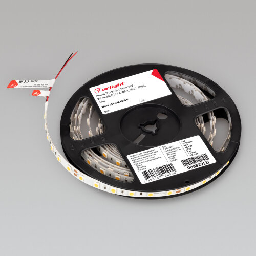 Светодиодная лента RT-B60-10mm 24V White6000 (14.4 W/m, IP20, 5060, 5m) (Arlight, 14.4 Вт/м, IP20) 008829(2) - фото 4
