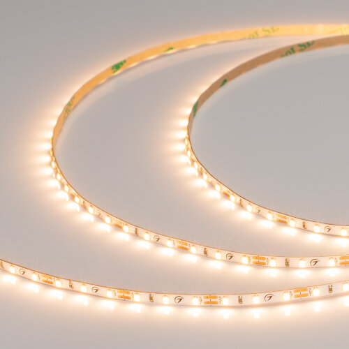 Светодиодная лента MICROLED-M120-3.5mm 12V Warm2700 (8.3 W/m, IP20, 2216, 3m) (Arlight, узкая) 033120 - фото