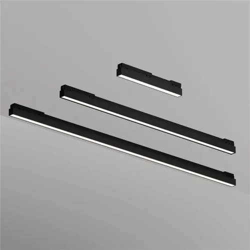 Уличный трековый светильник Basis Exility IP 4000К 30Вт 120° черный (Черный) - фото 3