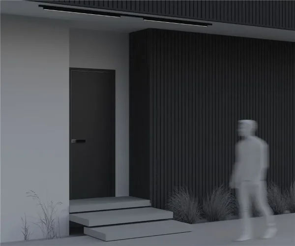 Уличный трековый светильник Basis Exility IP 4000К 30Вт 120° черный (Черный) - фото 4