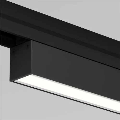 Уличный трековый светильник Basis Exility IP 4000К 30Вт 120° черный (Черный) - фото 6