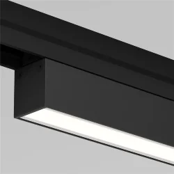Уличный трековый светильник Базис / Basis Exility IP 4000К 30Вт 120° черный (Черный) O-TR02-1-S-30WB4K