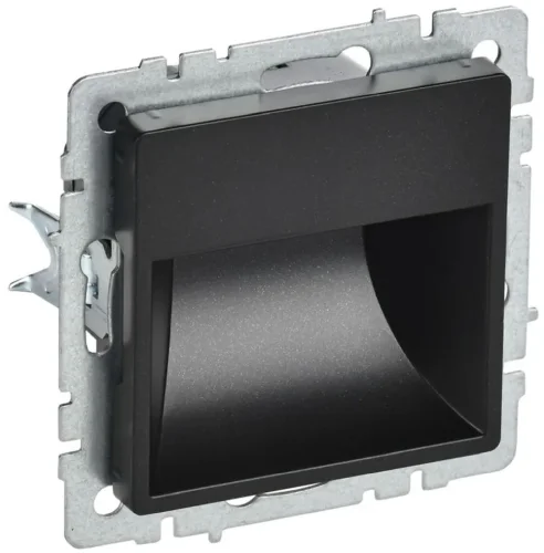 Подсветка светодиодная BRITE встраив. ПЛ20-БрЧ механизм черн. IEK BR-FL20-K02 - фото