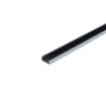 Алюминиевый профиль 551Black (2000х15х6мм с черным рассеивателем) - фото I