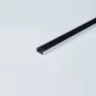 Алюминиевый профиль 551Black (2000х15х6мм с черным рассеивателем) - фото II