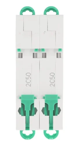 Выключатель автоматический 2п C 50А 6кА Systeme9 400В SE S9F22250 - фото 5