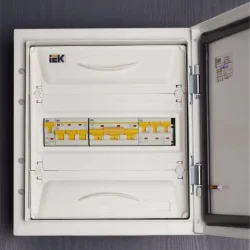 Выключатель автоматический модульный 3п D 63А 10кА ВА47-100 KARAT IEK MVA40-3-063-D