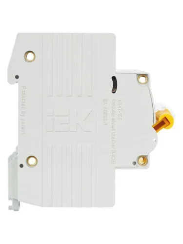 Выключатель автоматический модульный 3п D 63А 10кА ВА47-100 KARAT IEK MVA40-3-063-D - фото 7