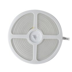ULS-N01-2835-120LED-m-6mm-IP67-DC12V-9W-m-5M-4000K Светодиодная гибкая герметичная лента, NEON, Катушка 5м, в блистере, Белый свет 4000К
