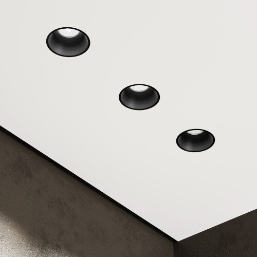 Светильник встраиваемый Renzo черный - Фото 4