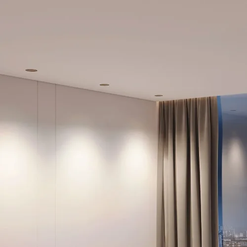 Светильник встраиваемый Renzo черный 25020/01 - фото 5