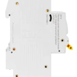 Выключатель автоматический дифференциального тока 4п C 25А 100мА тип AC 4.5кА АД-14 KARAT IEK MAD10-4-025-C-100